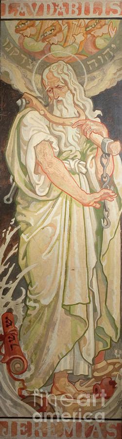 Prophets From The Old Testament Jeremiah C1910 Painting By Frederick