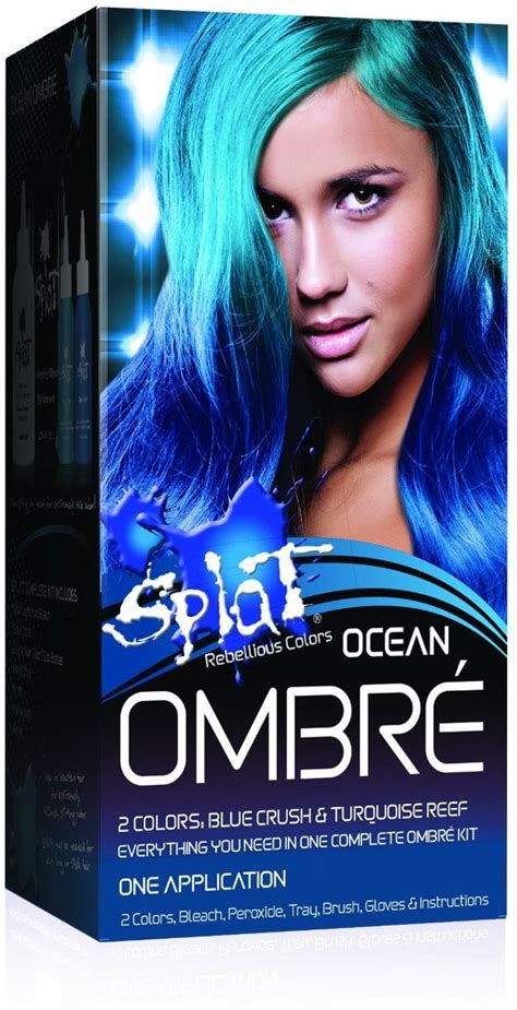 Splat Rebellious Colors Hair Coloring Complete Kit Ocean Ombre 1 Ea