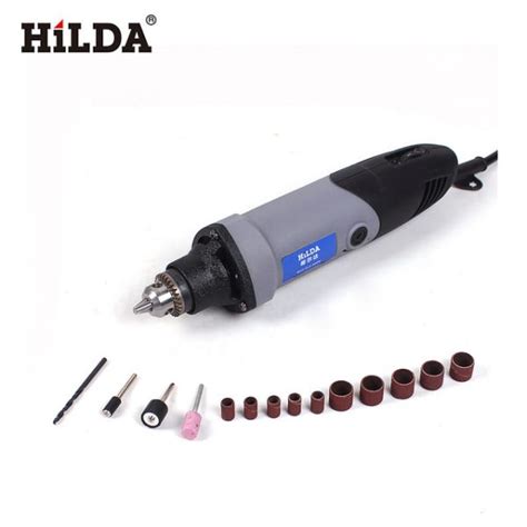 HILDA Variable Speed Rotary Tool Electric Tools 400W Mini Drill 6