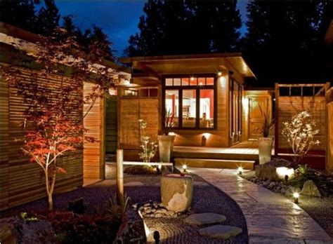 This fence also features a black knot that tied the bamboo together. Japanese style, Exterior homes and House exteriors on ...
