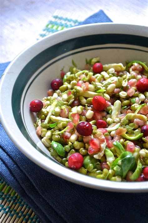 Mung beans are also referred to as green gram, or moong, and probably other regional names that i'm missing as well. Mung Bean Sprouts Salad Recipe With Brussel Sprouts and ...