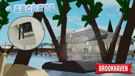 Brookhaven 🏡rp Estate House And Secrets Roblox Youtube