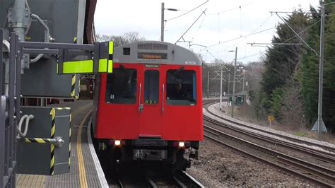 District Line D Stock At Upminster Bridge On 280215 Youtube
