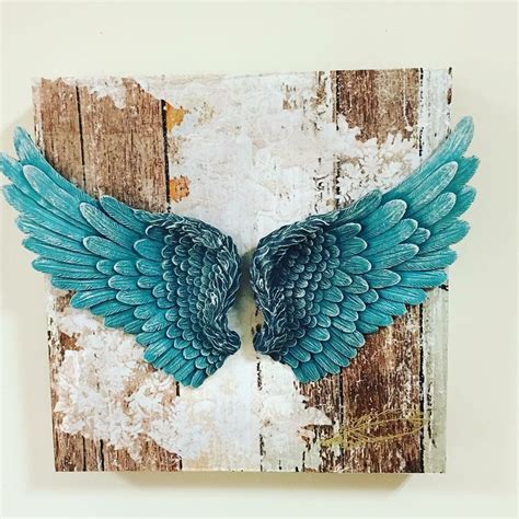 Pin By Berrak Kepkep On My Works Of Decoupage Angel Wings Art Angel