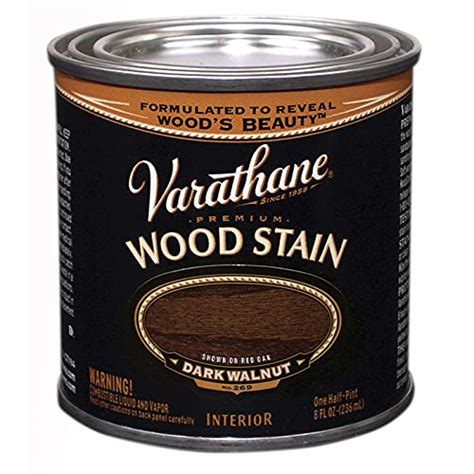 Buy Rust Oleum Dark Walnut Varathane Wood Stain Quarthalf Pint Half
