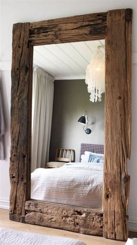 Rustic Mirror In A Frame Of An Old Oak Home Decor Home Decor