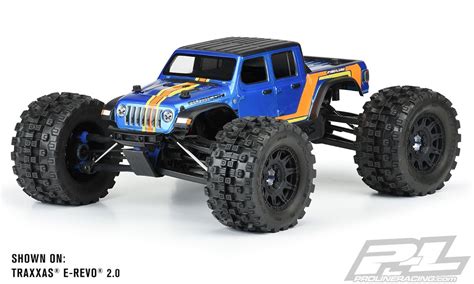 Pro-Line Jeep Gladiator Rubicon Clear Body VIDEO - RC ...