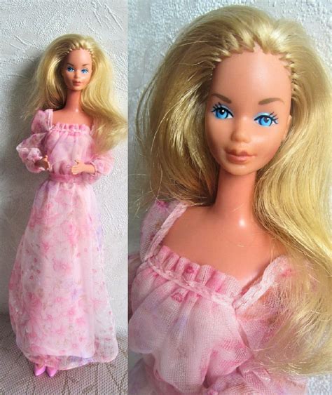 Kissing Barbie 2597 With Original Pink Dress Working Etsy Canada