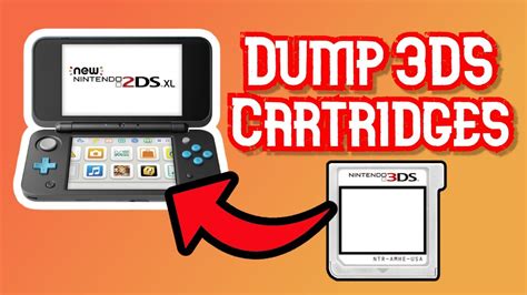 How To Backupdump 3ds Cartridges To Sd Card Youtube