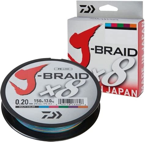 Daiwa J Braid 8 Sedal Trenzado 0 06 Mm 150 M Multicolor Amazon