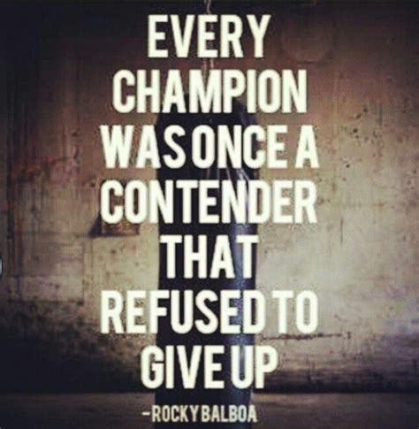 A True Championwinners Mentality Citations De Rocky Balboa Rocky