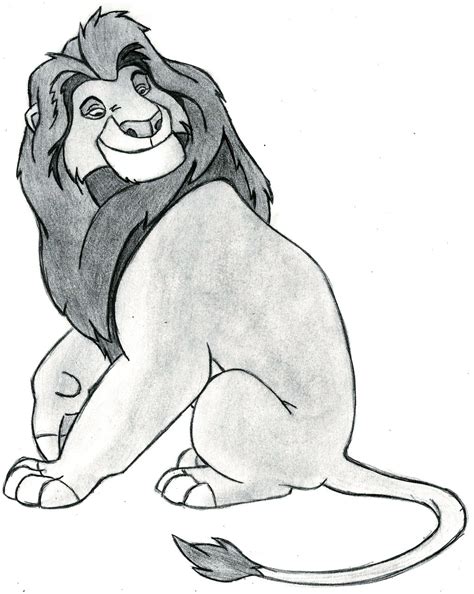 The Lion King Mufasa By 09dianime On Deviantart