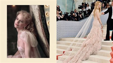 Look Nicole Kidman Re Wore Her Iconic Chanel No 5 Dress To The 2023