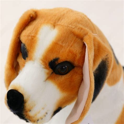 Giant Big Size Beagle Dog Toy Realistic Stuffed Animals Dog Plush Toys