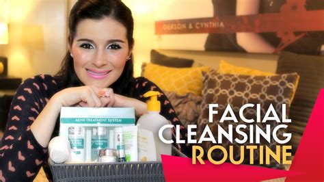 Facial Cleansing Routine Video By Cyn Beauty Youtube