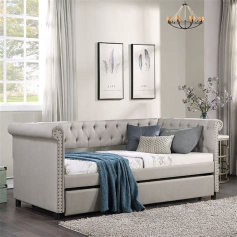 Canora Grey Lotte Extra Long Twin Daybed With Trundle Wayfair