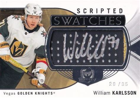 Auto Patch Karta William Karlsson 20 21 Ud The Cup Scripted Swatches