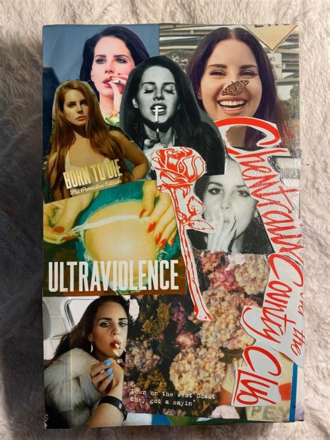 Lana Del Rey Handmade Pop Art Collage Box Etsy