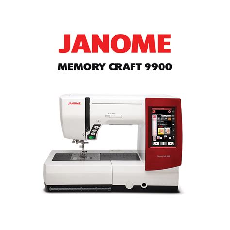 Janome Mc9900 Taşınabilir Elektronik Dikiş Nakış Makinesi