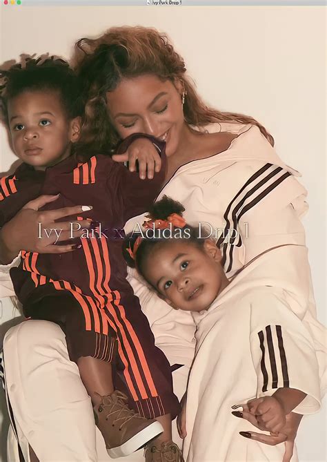 Beyoncé Shares Rare Pictures Of Twins Rumi And Sir Carter In Ivy Park X Adidas Gear Top