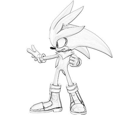 Silver The Hedgehog Coloring Pages Home Design Ideas
