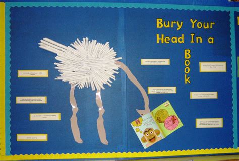 Library Displays Bury Your Head In A Book