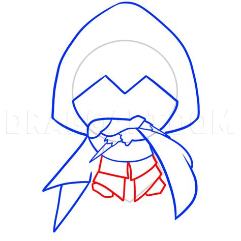 How To Draw Chibi Ezio Assassins Creed Step By Step Drawing Guide