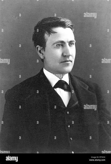 Thomas Alva Edison N1847 1931 American Inventor Photograph 1880