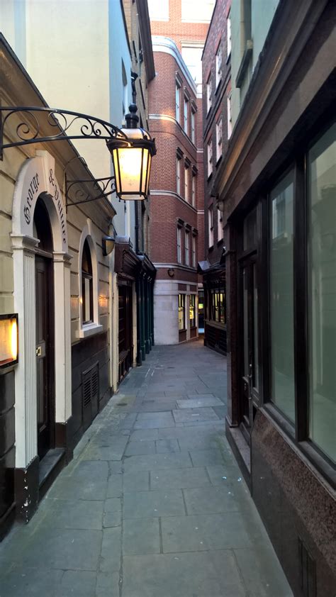 The Quiet Quaint Alleyways That Criss Cross The City Of London Castle