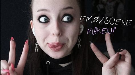 Easy Emoscene Eye Makeup Tutorial Youtube
