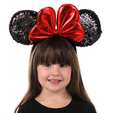Disney Minnie Mouse Sequin Ears Headband All