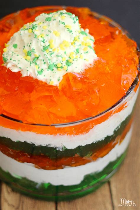 21 easy irish desserts to make this st. St. Patrick's Day Dessert: Irish Flag Trifle