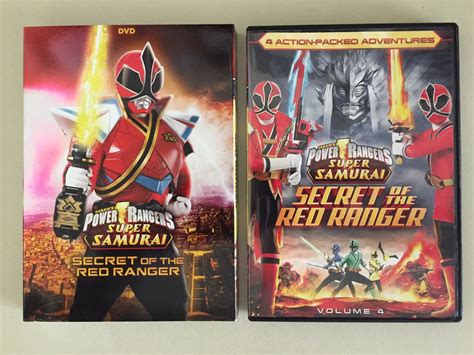 power rangers super samurai red ranger secret