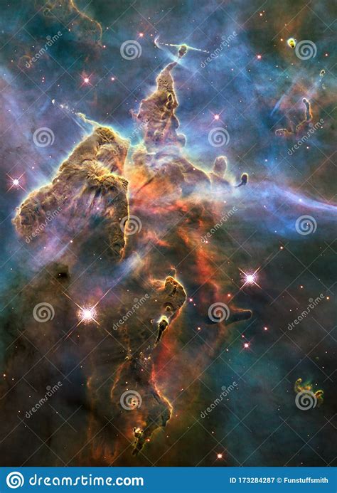 The Pillars Of Creation A Star Forming Region In M16 The Eagle Nebula