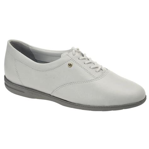 Easy Spirit Womens Motion Walking Shoes White Leather