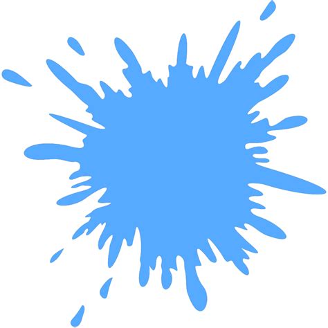 Blue Splash Ink PNG, SVG Clip art for Web - Download Clip Art, PNG Icon png image