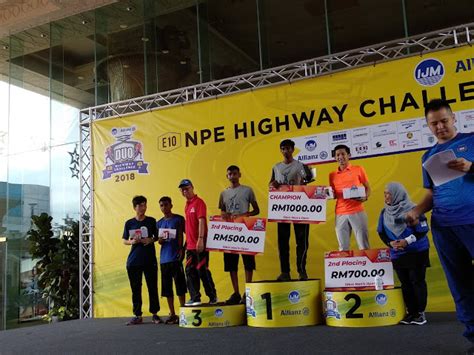 Penonton 9000 Participants Run On Totally Closed Npe Highway At The