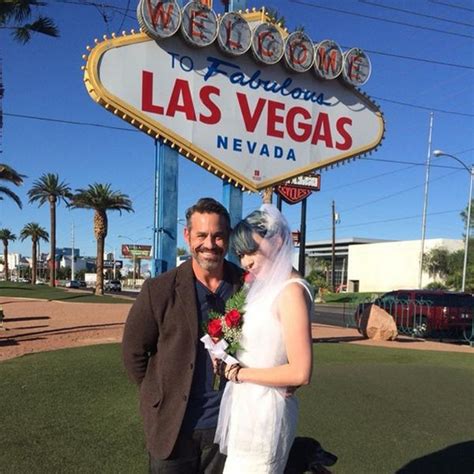 Nicholas Brendon And Moonda Tee From Celebrities Married In Las Vegas E