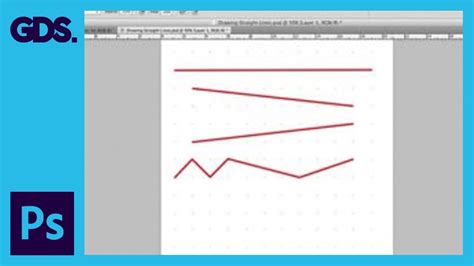 How To Draw Straight Lines Curves And Dashes In Photo