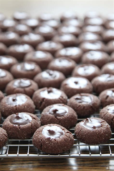 Chocolate Thumbprint Cookies Best Martha Stewart Recipes POPSUGAR