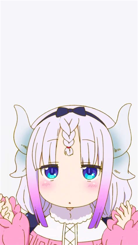 Kobayashi San Chi No Maid Dragon Kanna Горничная Милые рисунки