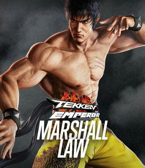 Marshall Law Tekken 7 Personagens Anime