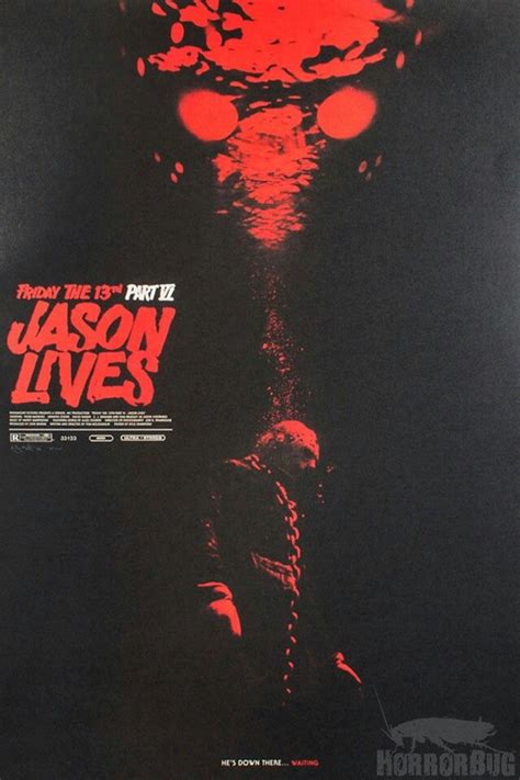 Friday The Th Part Vi Jason Lives Friday The Th Poster Friday The Th Horror Movie Icons