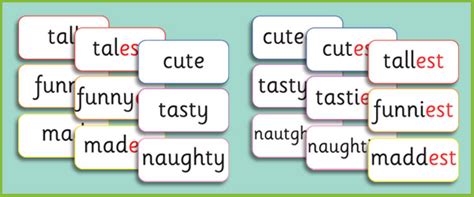 Early Learning Resources Phase 6 Est Suffix Matching Cards