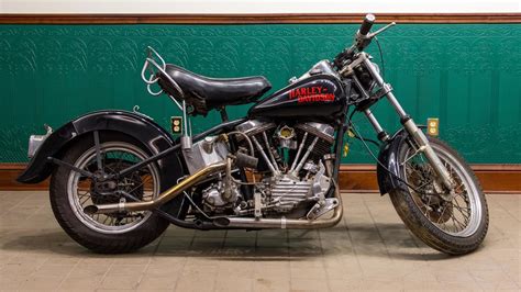 1953 Harley Davidson Panhead Rigid Classiccom