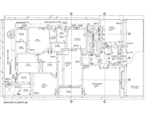 Draw Your Architectural Floorplans With Autocad By Altamashsagheer Fiverr