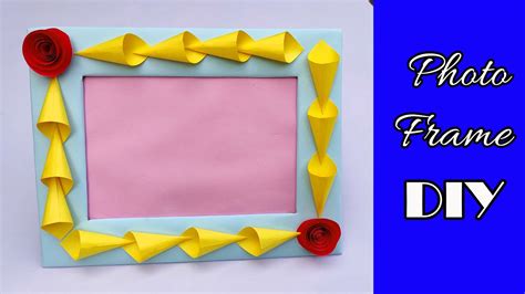 How To Make A Unique Photo Frame At Home Best Photo Frame Out Of