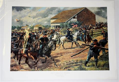 Mcphersons Ridge Battle Of Gettysburg July 1 1863 Don Troiani