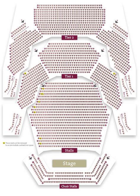 Seating Plan Nottingham Concert Hall