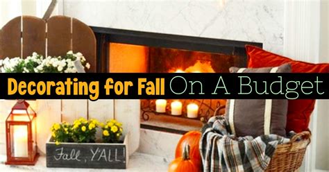 Decorating For Fall On A Budget Unique Diy Fall Decor